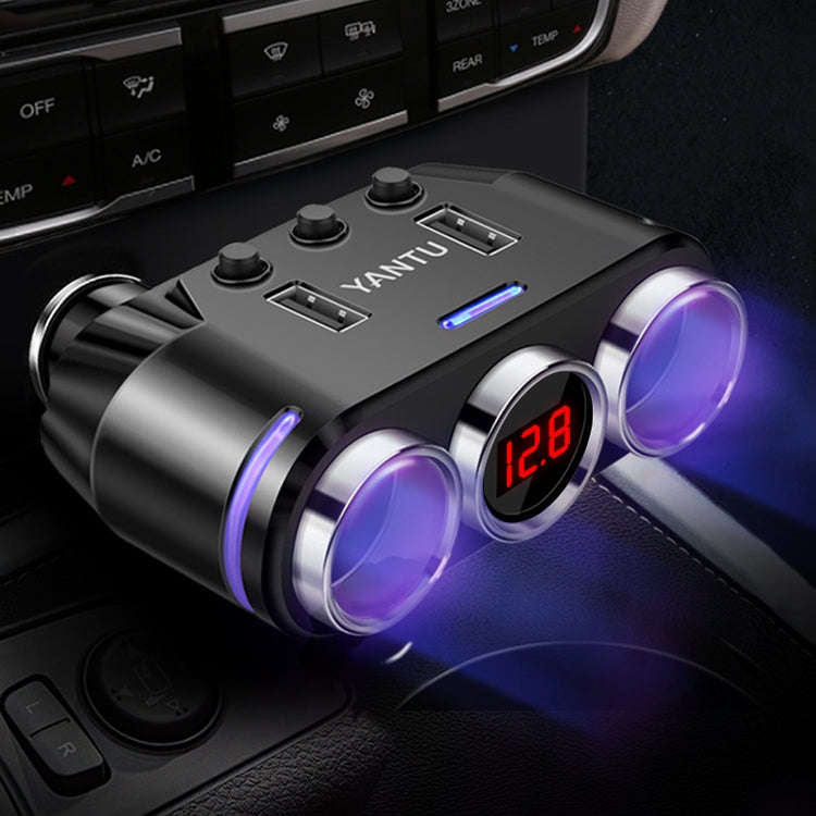 YANTU B39 Cigarette Lighters Cars Multifunctional Usb Fast Charging Car Charger, Wireless Qualcom...