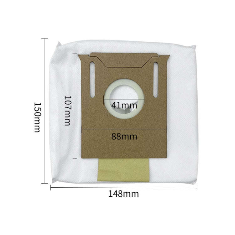 3 PCS Sweeping Robot Non-woven Dust Bag For ecovacs T8 T8AIVI MAX, For ecovacs T8 T8AIVI MAX
