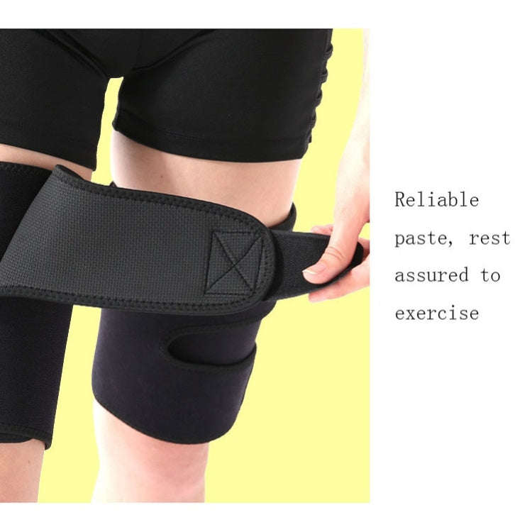 1pair Adhesive Thigh Protector Sports and Fitness Leg Protector, Specification: M55 x 19cm,...
