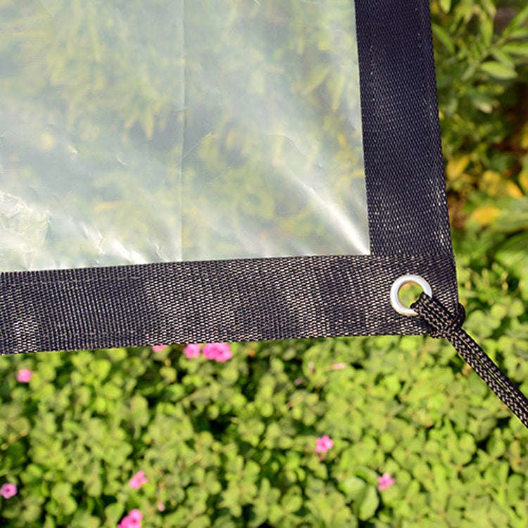 Balcony Windows Transparent Rainproof Cloth Plants Insulation Anti-Bird Thick Windshield, 1x1m Fi...