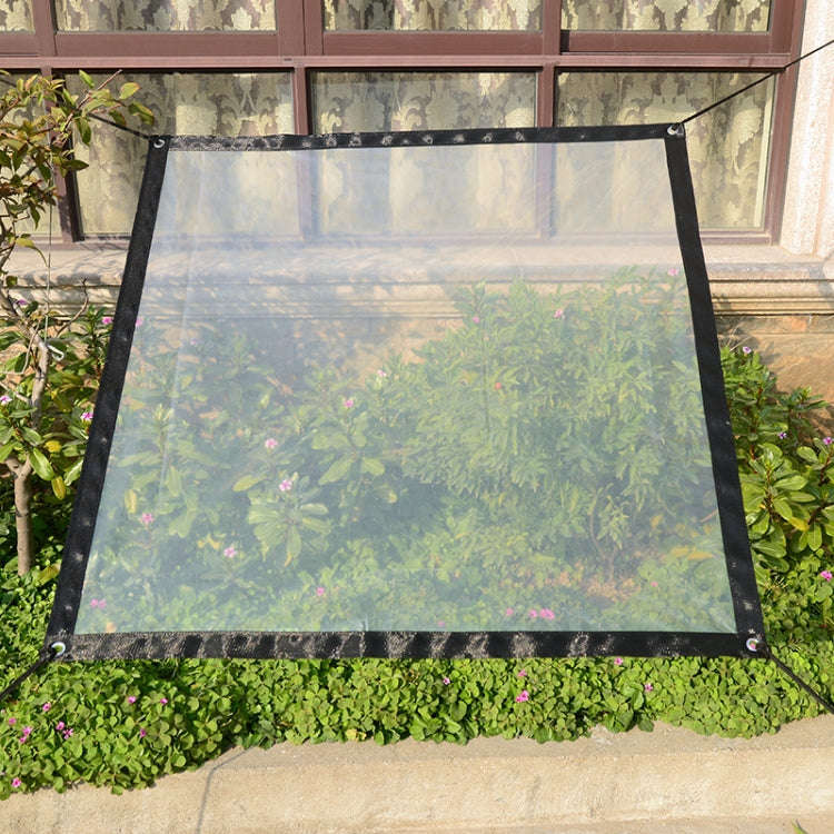 Balcony Windows Transparent Rainproof Cloth Plants Insulation Anti-Bird Thick Windshield, 1x1m Fi...