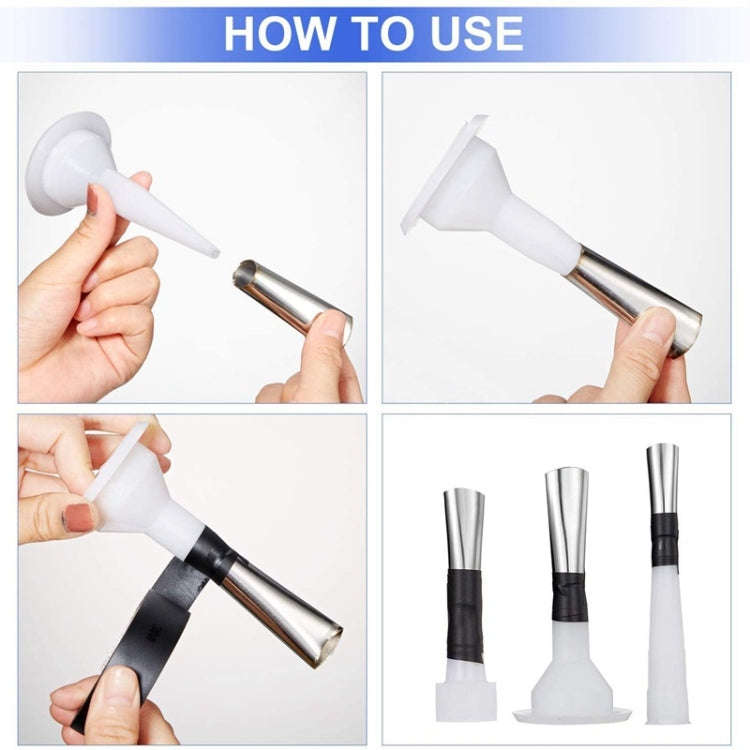 32 PCS / Set Metal Scraper Nozzle Application Polishing Grout Scraping Beauty Sewing Tools, 32 PC...