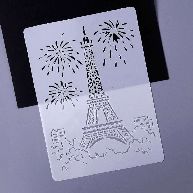 Painting Template Theme City A4 Label Template, Tower System (5pcs / Set), Sailing Line(5pcs / Se...