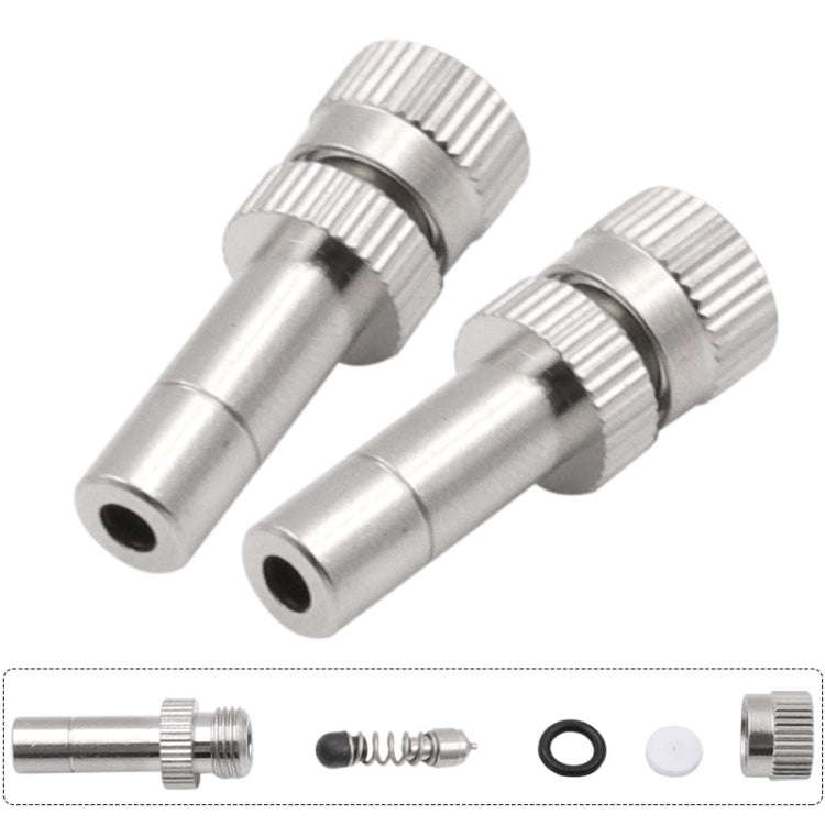 Humidifying And Dedusting Cooling Atomizing Sprinkler Quick-Plug Fog Misting Nozzle, 0.15mm, 0.2m...