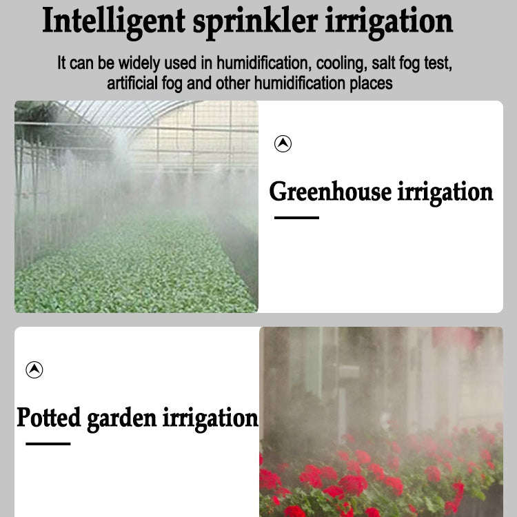 Humidifying And Dedusting Cooling Atomizing Sprinkler Quick-Plug Fog Misting Nozzle, 0.15mm, 0.2m...