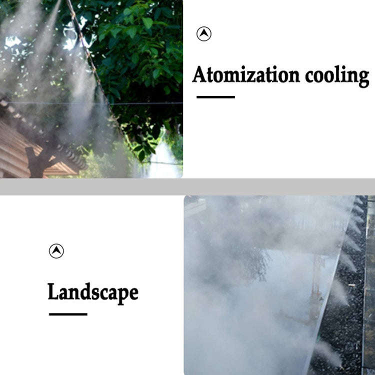 Humidifying And Dedusting Cooling Atomizing Sprinkler Quick-Plug Fog Misting Nozzle, 0.15mm, 0.2m...