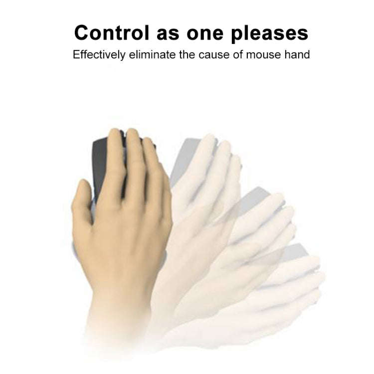 Silicone Wrist Support Mouse Pad Mobile Palm Rest Office Hand Rest Right Hand Version, Black Righ...
