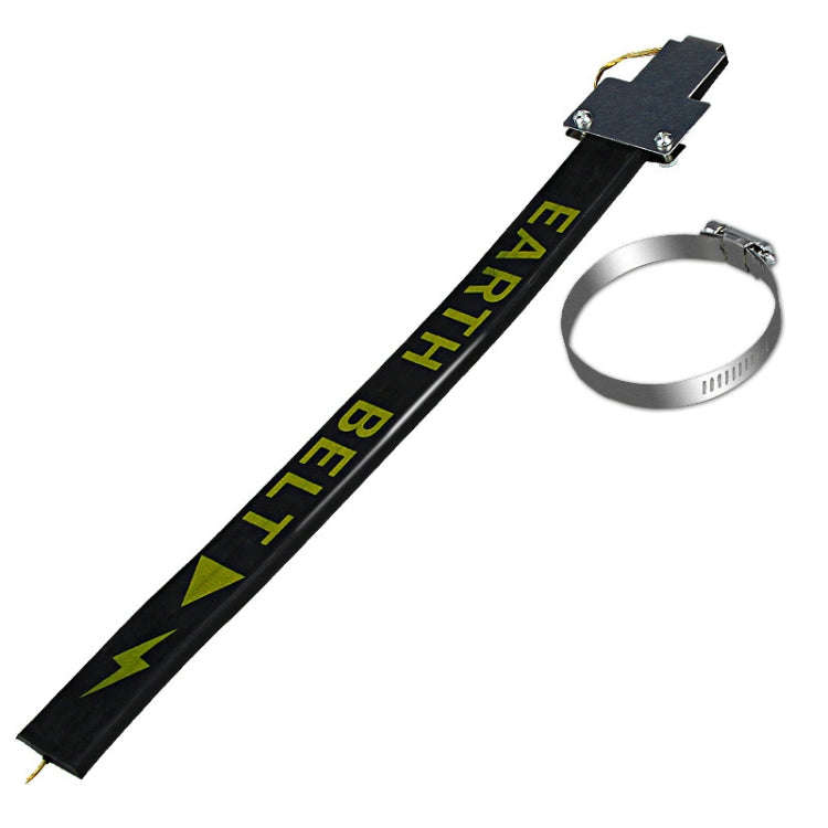P116 Car Electrostatic Belt Eliminator Hanging Grounding Chain Metal Rubber Static Eliminator, Ca...