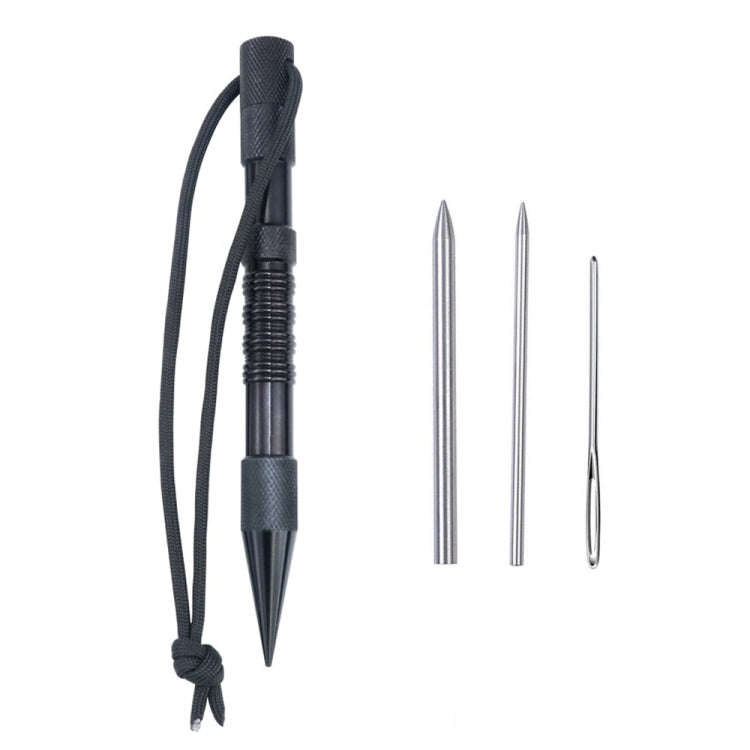 Umbrella Rope Needle Marlin Spike Bracelet DIY Weaving Tool, Specification:, 4 PCS / Set Black, 4...