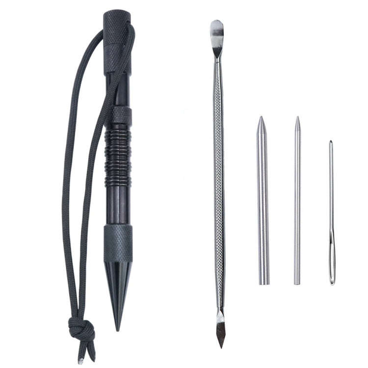 Umbrella Rope Needle Marlin Spike Bracelet DIY Weaving Tool, Specification:, 4 PCS / Set Black, 4...