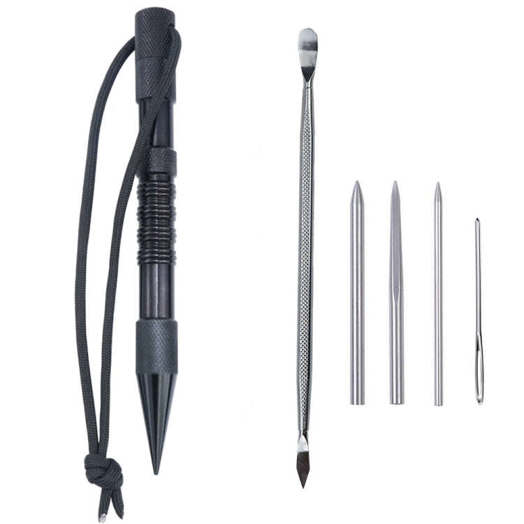 Umbrella Rope Needle Marlin Spike Bracelet DIY Weaving Tool, Specification:, 4 PCS / Set Black, 4...
