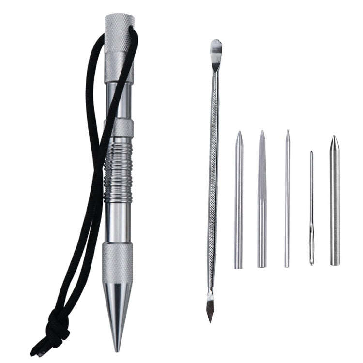 Umbrella Rope Needle Marlin Spike Bracelet DIY Weaving Tool, Specification:, 4 PCS / Set Black, 4...
