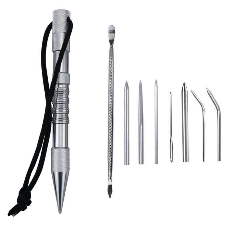 Umbrella Rope Needle Marlin Spike Bracelet DIY Weaving Tool, Specification:, 4 PCS / Set Black, 4...