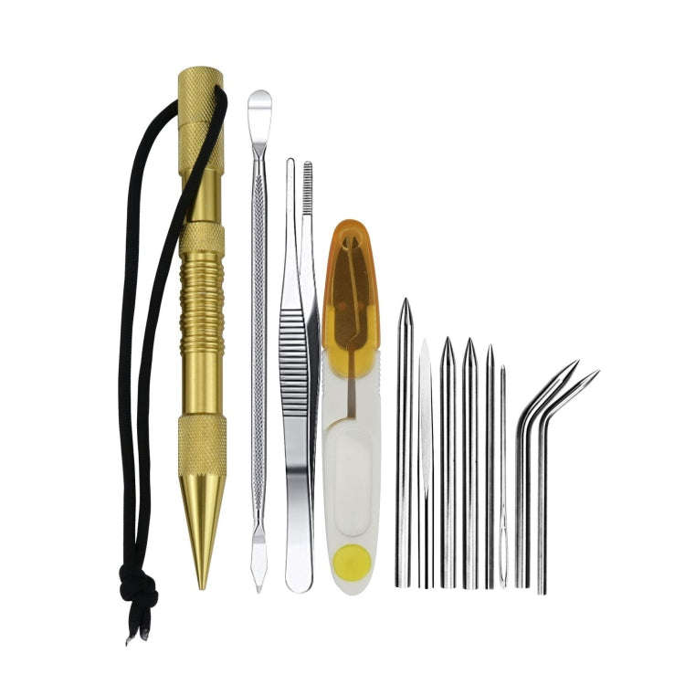 Umbrella Rope Needle Marlin Spike Bracelet DIY Weaving Tool, Specification:, 4 PCS / Set Black, 4...