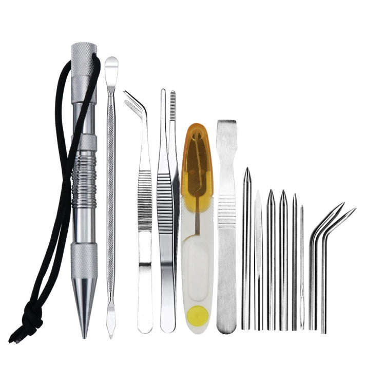 Umbrella Rope Needle Marlin Spike Bracelet DIY Weaving Tool, Specification:, 4 PCS / Set Black, 4...