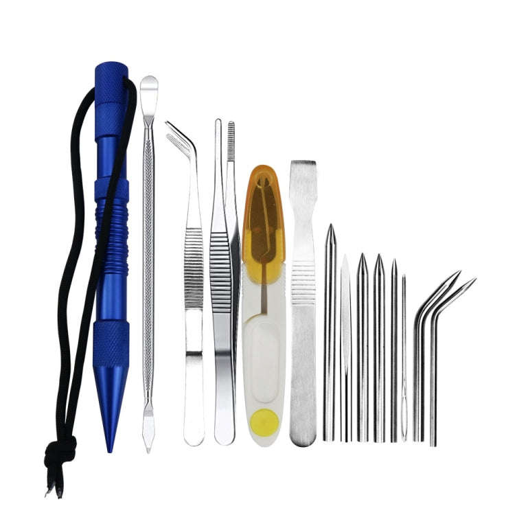 Umbrella Rope Needle Marlin Spike Bracelet DIY Weaving Tool, Specification:, 4 PCS / Set Black, 4...