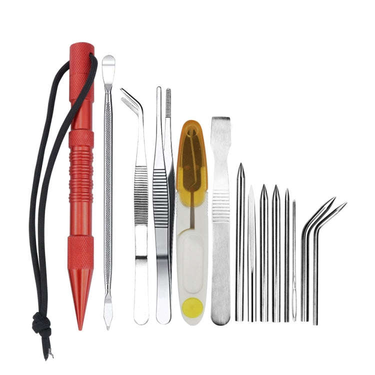 Umbrella Rope Needle Marlin Spike Bracelet DIY Weaving Tool, Specification:, 4 PCS / Set Black, 4...