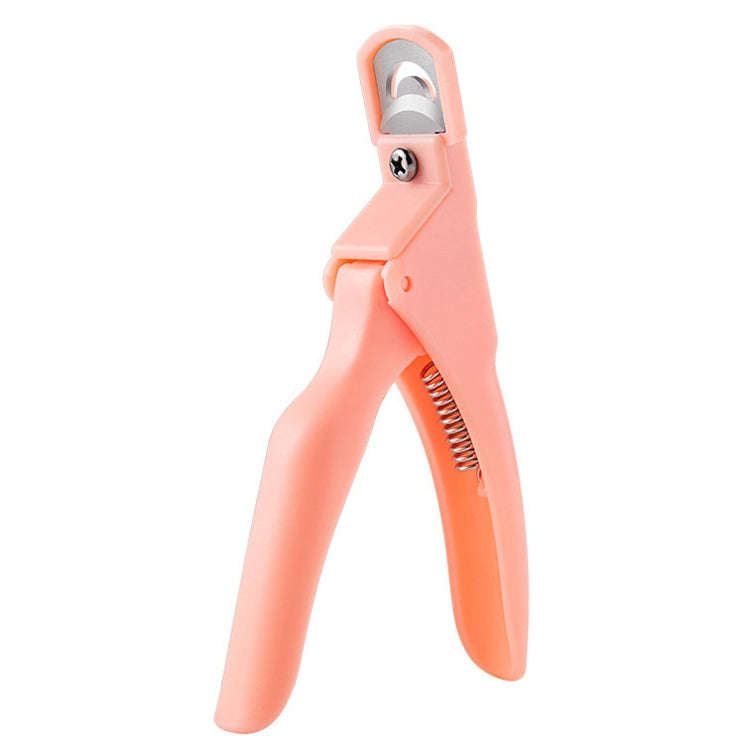 Nail Scissors U-Shaped Scissors DIY French Nail Fake Nail Scissors, Specification: Light Blue, Bl...