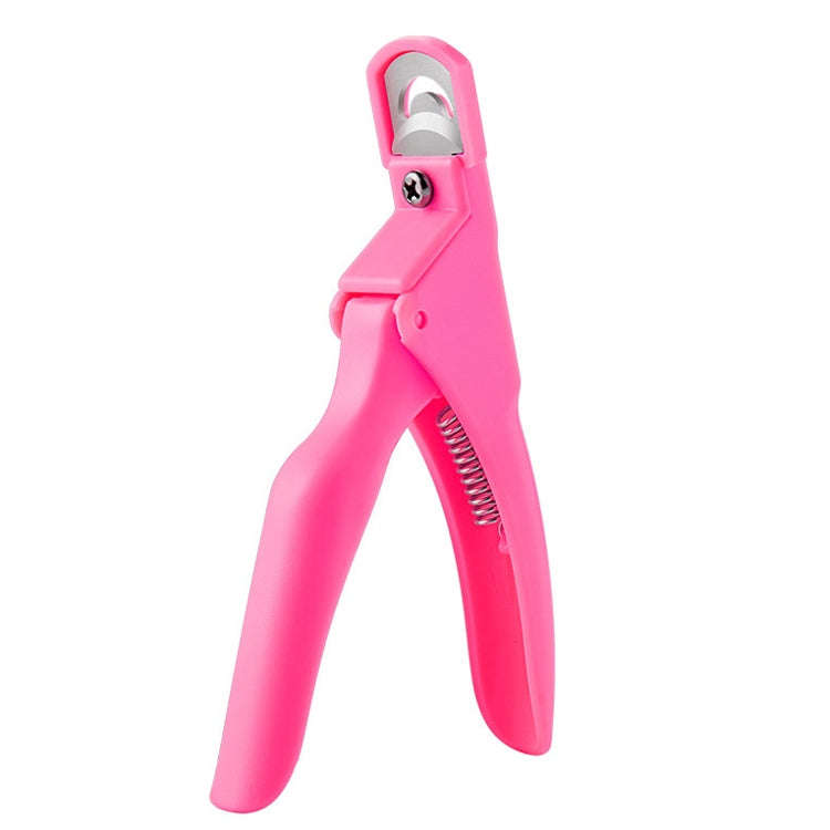 Nail Scissors U-Shaped Scissors DIY French Nail Fake Nail Scissors, Specification: Light Blue, Bl...