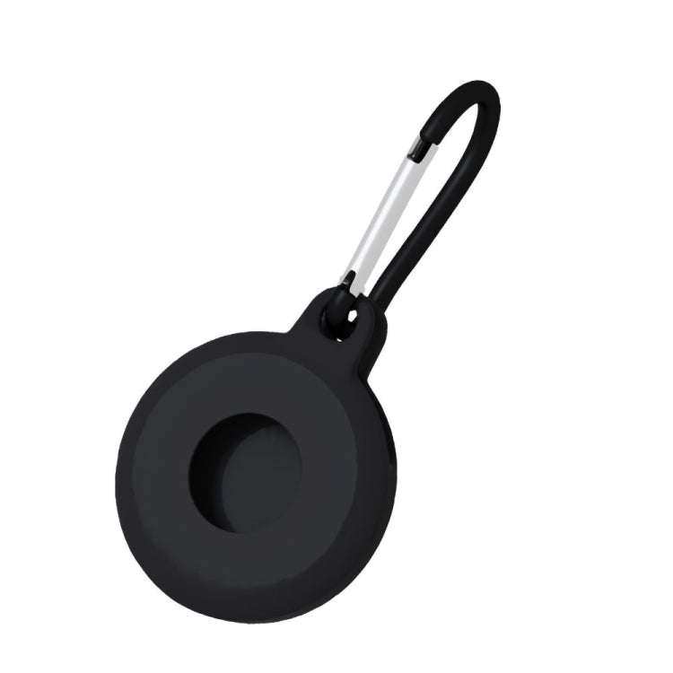 4pcs Round Shape Shockproof Anti-scratch Silicone Protective Case with Carabiner for Airtag 2nd G...