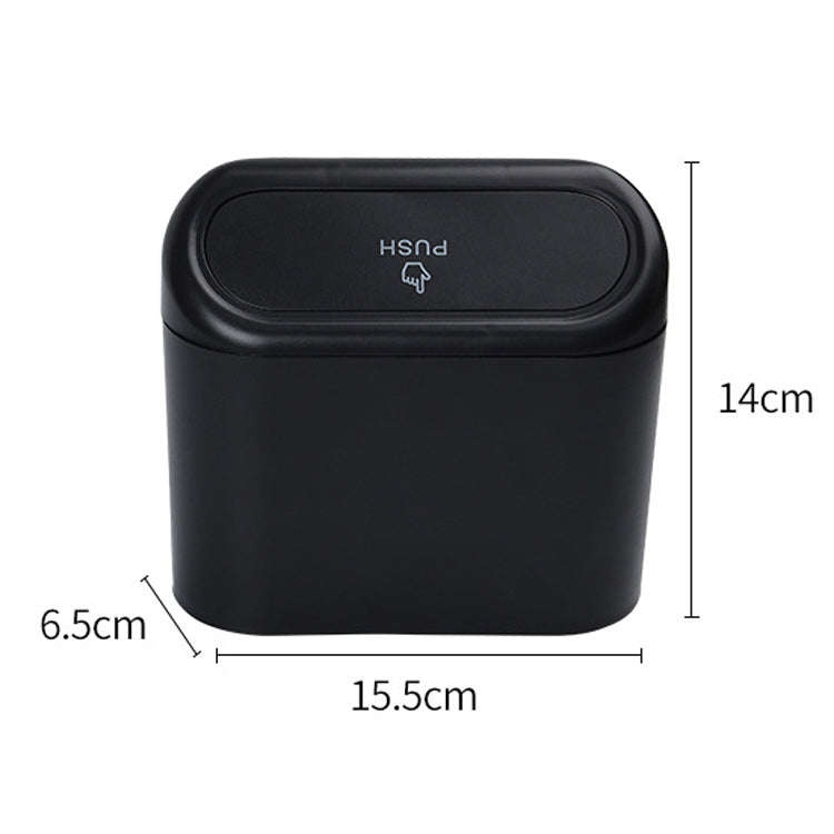 Car Trash Can Large Capacity Interior Accessories Box, Car Trash Can