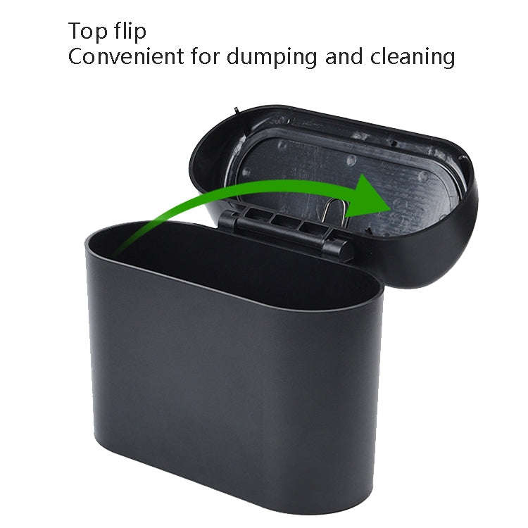 Car Trash Can Large Capacity Interior Accessories Box, Car Trash Can