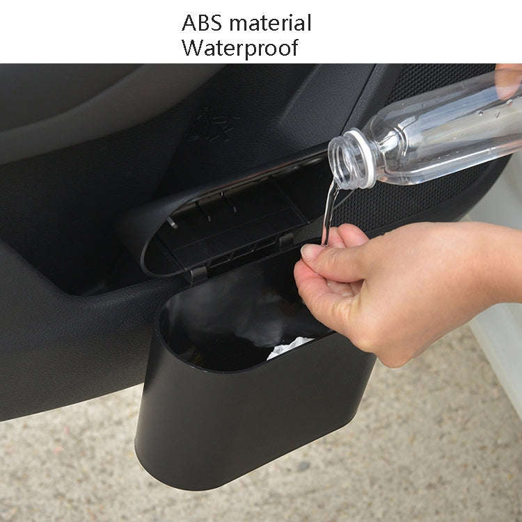 Car Trash Can Large Capacity Interior Accessories Box, Car Trash Can