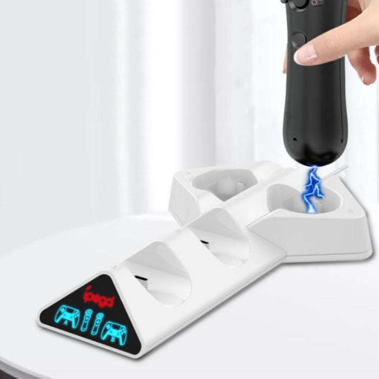 Ipega PG-P5011 Triangle Beast Charger Handle Charger For PS5 / PS MOVE, PG-P5011