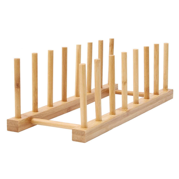 Multi-Purpose Bowl Disc Rack Kitchen Drain Rack Bamboo Tableware Storage Rack, Layer (specificati...