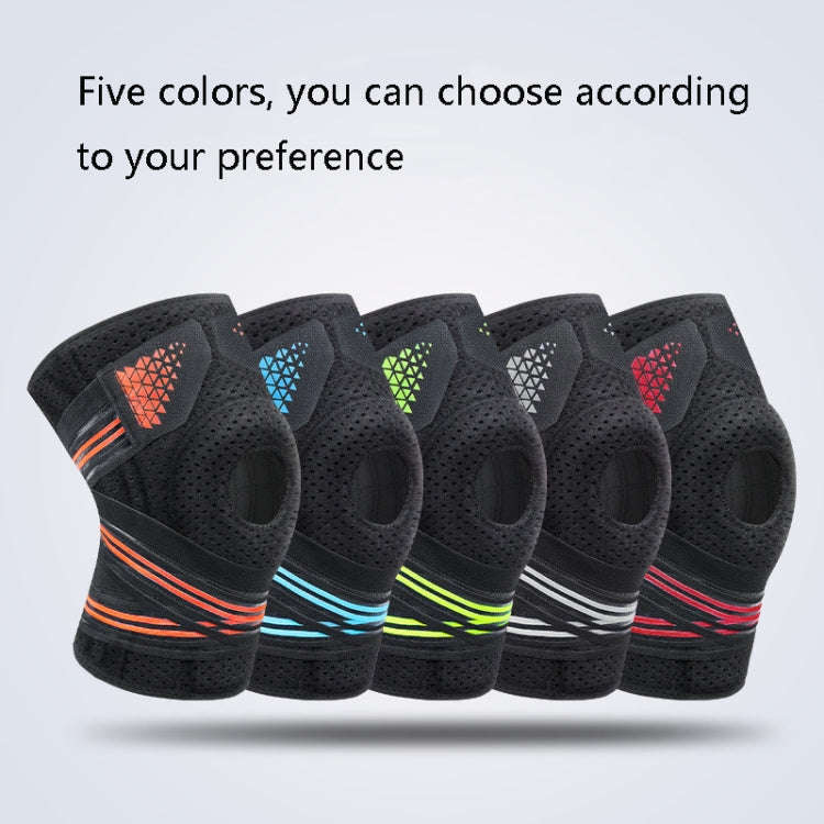 Sports Spring Supported Knee Brace Compression Protection Patella Riding Protective Gear, One Siz...