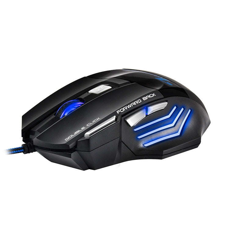 IMICE X7 2400 DPI 7-Key Wired Gaming Mouse with Colorful Breathing Light, Cable Length: 1.8m, Ski...