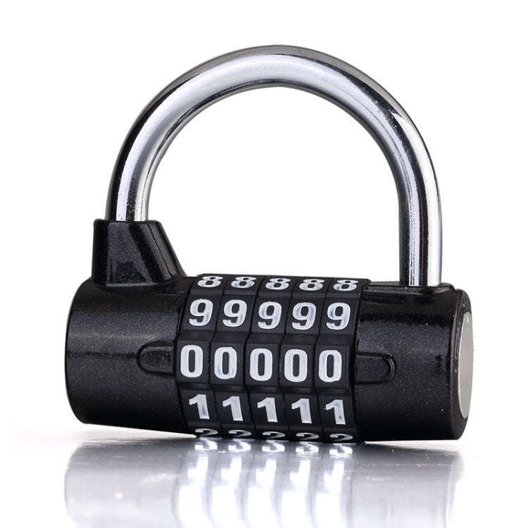 Large 5 Digit Combination Gym Cabinets Password Lock Tool Box Door Padlock, 5 Digit (Blue), 5 Dig...