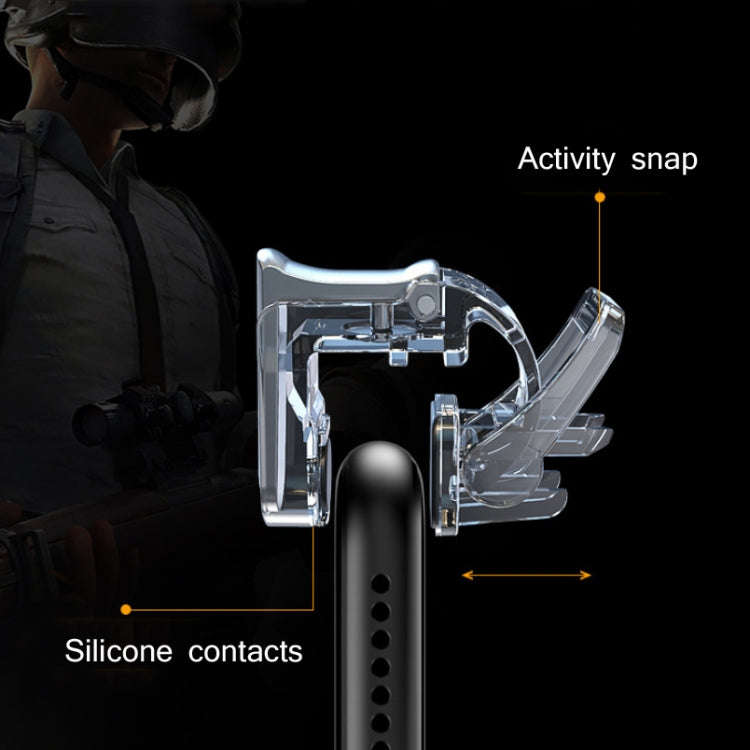 4 Paris GT01 Mini Auxiliary Shooting Gamepad with Alloy Mechanical Feel Buttons, GT01