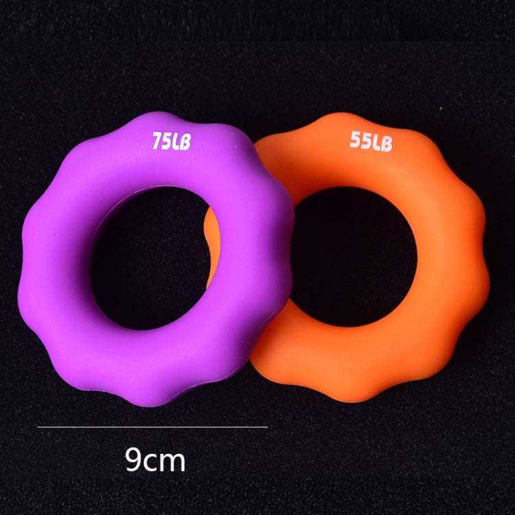 Silicone Finger Marks Grip Device Finger Exercise Grip Ring, Specification: 15LB (Green), 15LB (G...