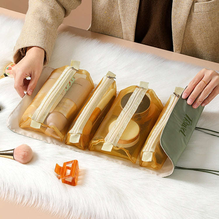 4 In 1 Multi-Function Cosmetics Storage Bag Removable Large Capacity Travel Convenient Cosmetic B...