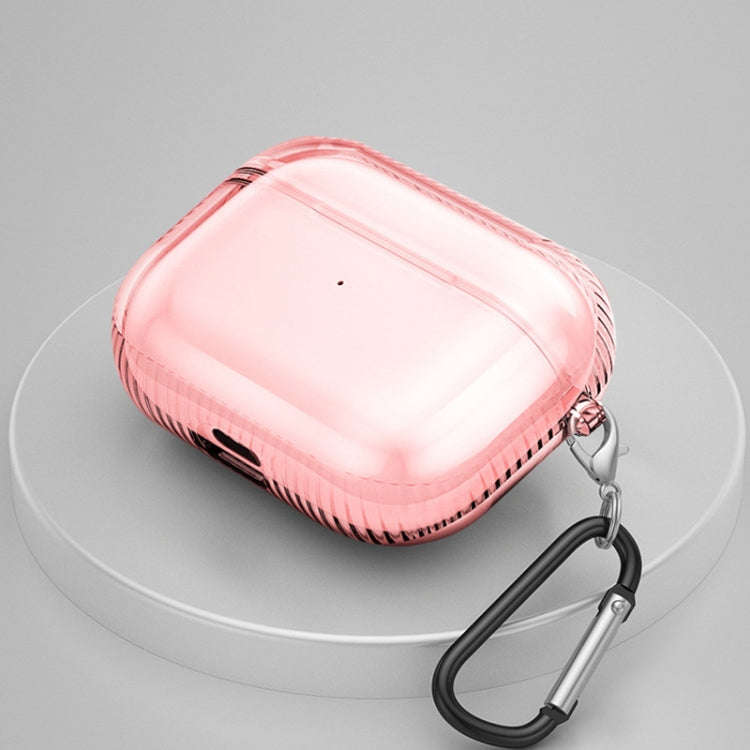 2 PCS Earphone Protective Cover TPU Airbag Transparent Protective Shell For AirPods Pro, Transpar...