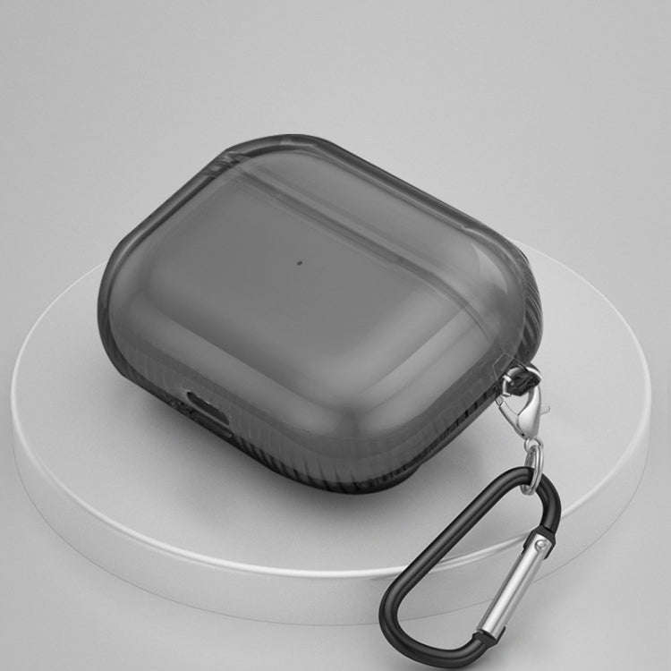 2 PCS Earphone Protective Cover TPU Airbag Transparent Protective Shell For AirPods Pro, Transpar...