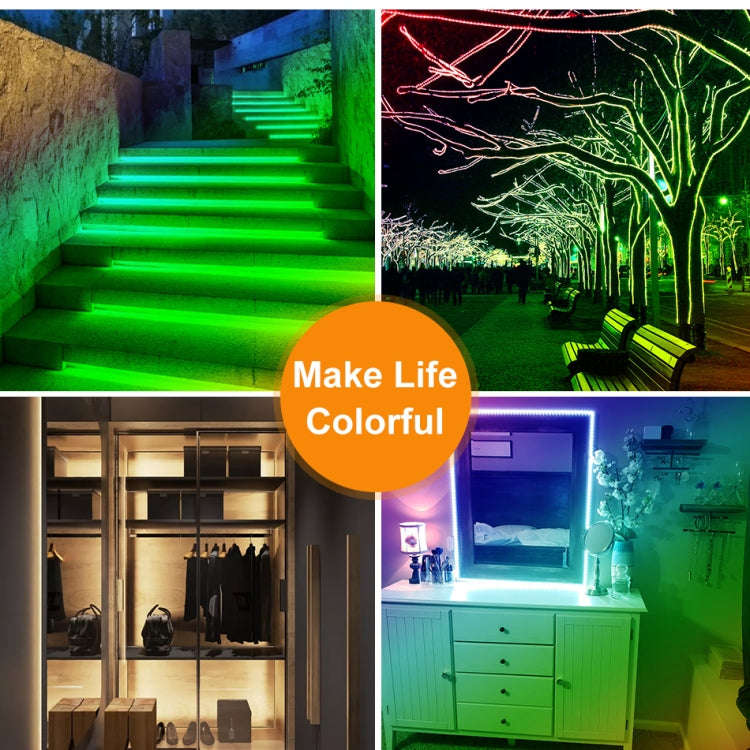 LED Light Strip 16 Color Remote Control RGB Light Belt USB Symphony Neon Decorative Soft Light Ba...