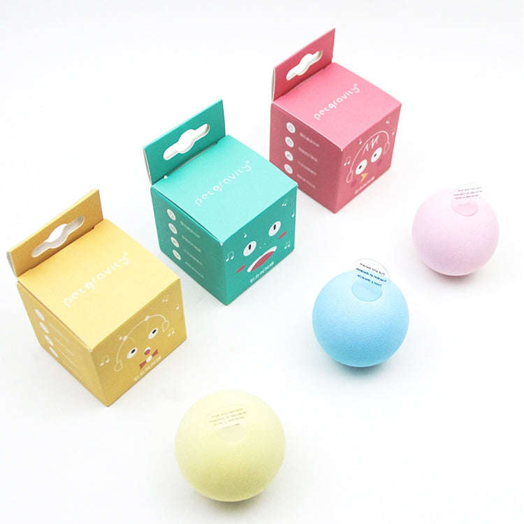 3pcs Funny Cat Toy Ball Simulation Animal Vocal Ball, EVA Material