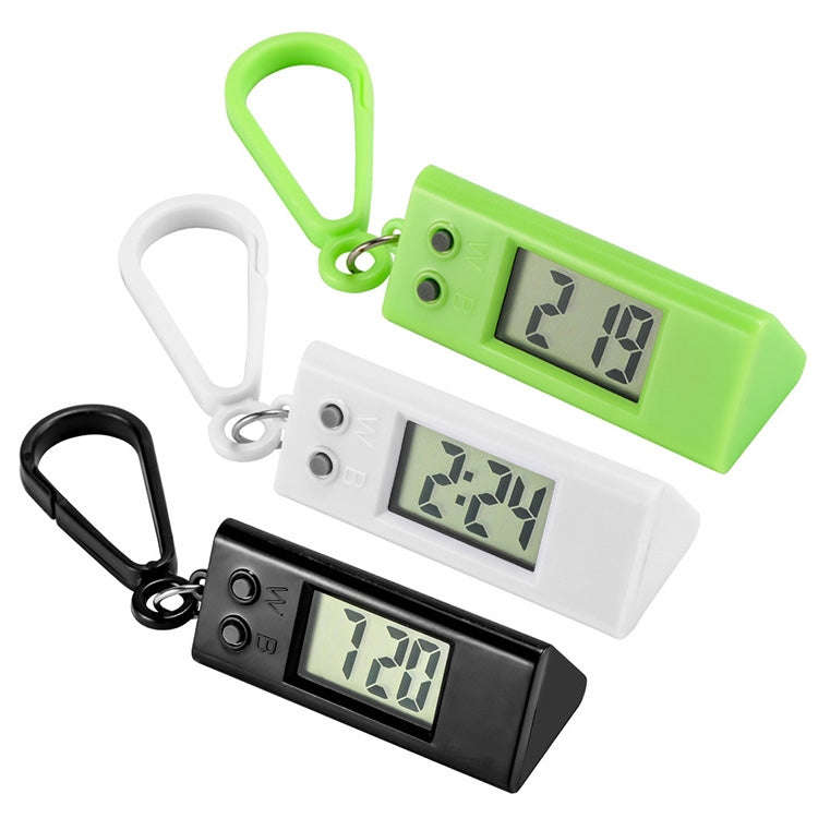 2 PCS Y01 Student Exam Electronic Watch Backpack Hanging Watch with Keychain, Random Color Delive...