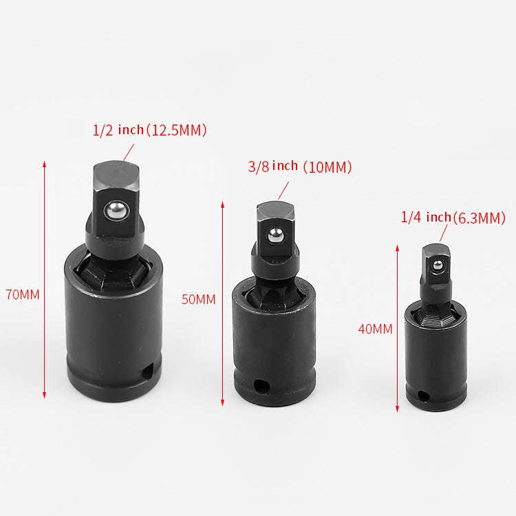 Windurate Universal Joint Connector Electric Wrench Sleeve Joint Electrical Steering Head, Specif...