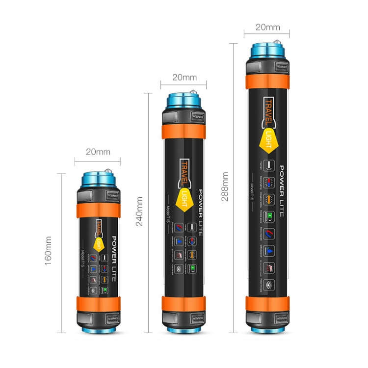 Outdoor LED Camping Light Multi-Function Emergency IP68 Waterproof Flashlight with Mosquito Repel...