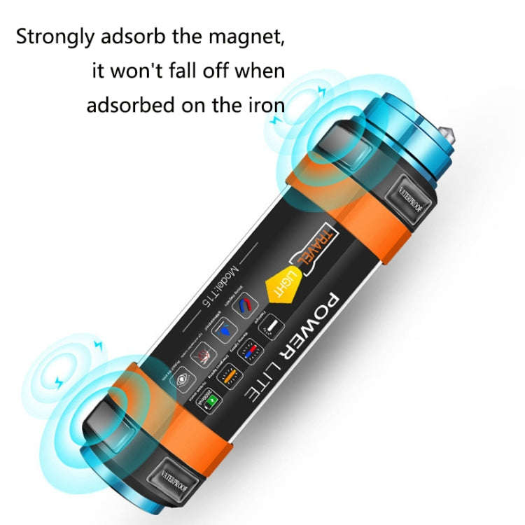 Outdoor LED Camping Light Multi-Function Emergency IP68 Waterproof Flashlight with Mosquito Repel...