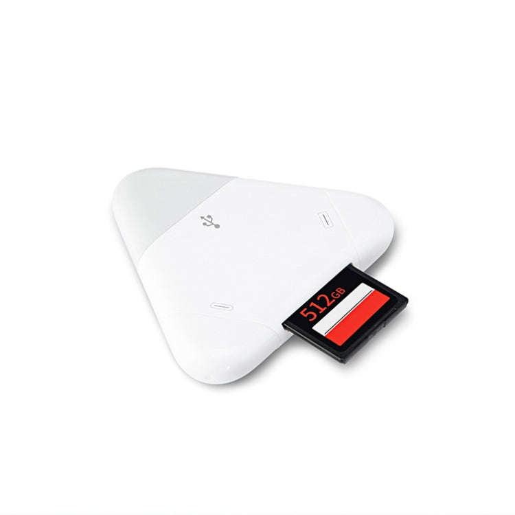 LCOP 5 in 1 Triangle Mobile Phone Computer Card Reader OTG Card Reader, 5 in 1 OTG Card Reader