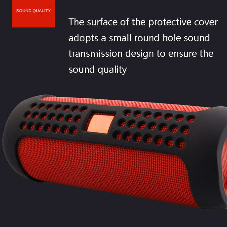 JBA-F5 Bluetooth Speaker Case Environmentally Friendly Silicone Protective Shell for JBL Flip 5, ...