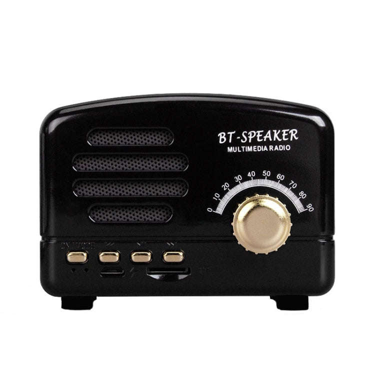 BT01 Retro Bluetooth Wireless Mini Speaker Portable Radio Support TF Card, Pink, Blue, Black, Red...