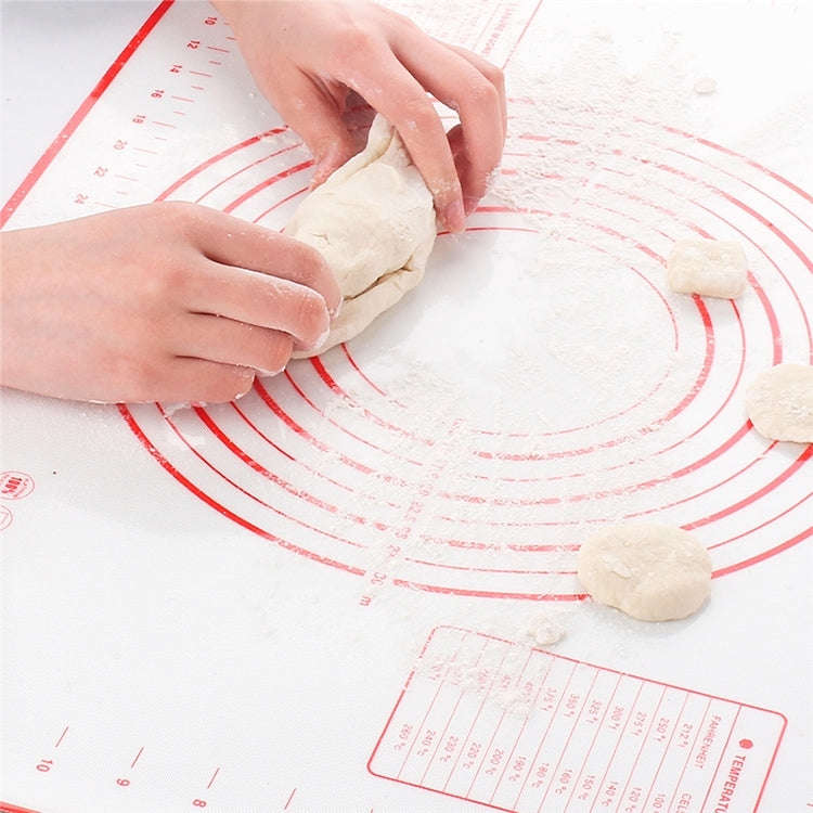 60 x 80cm Thickened Teflon Non-Stick Mat Silicone Kneading Baking Non-Slip Mat, 26 x 29cm, 30 x 4...