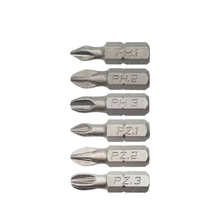 7PCS/set PH2 Strong Magnetic Hand Drill Screwdriver Mouth Anti-Slip Screwdriver Bit, 7PCS/set PH2...