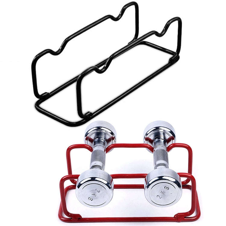 Gym Vertical Dumbbell Rack Dumbbell Holder, Specification:, Small (Black), Small (Red), Large (Bl...
