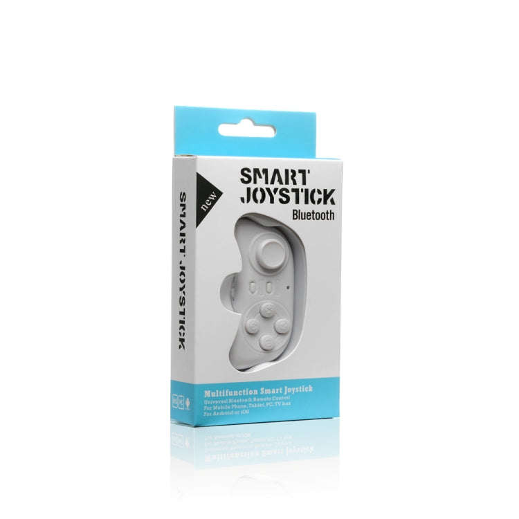 PL-608 Mobile Phone Game Handle Smart Mini Bluetooth Game Handle, White, Black